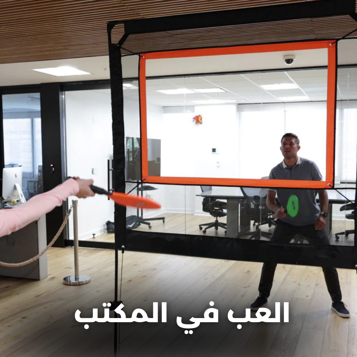 لعبة المضرب الطائرة (بكل بول)