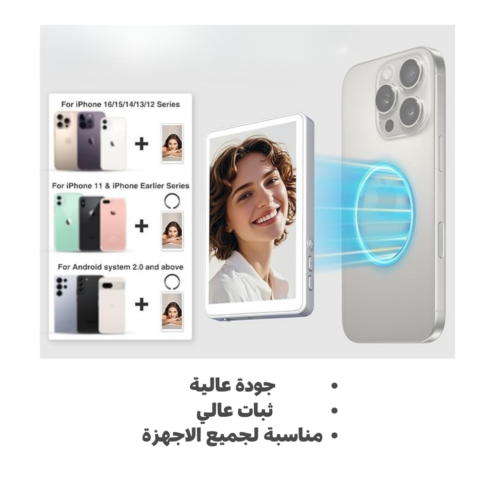 شاشة الهاتف اللاسلكية - مع صوت