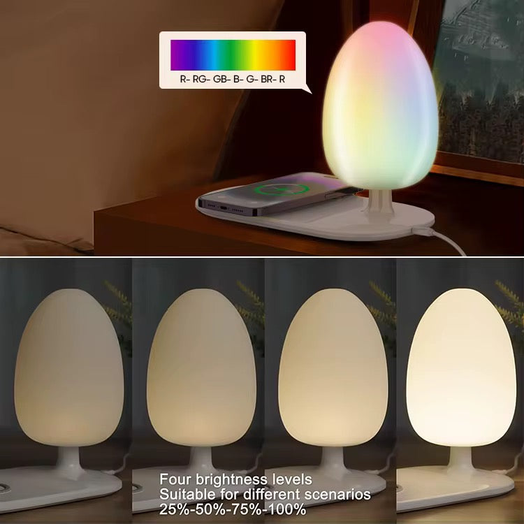 التيبل لامب المنضدي الشاحن RGB